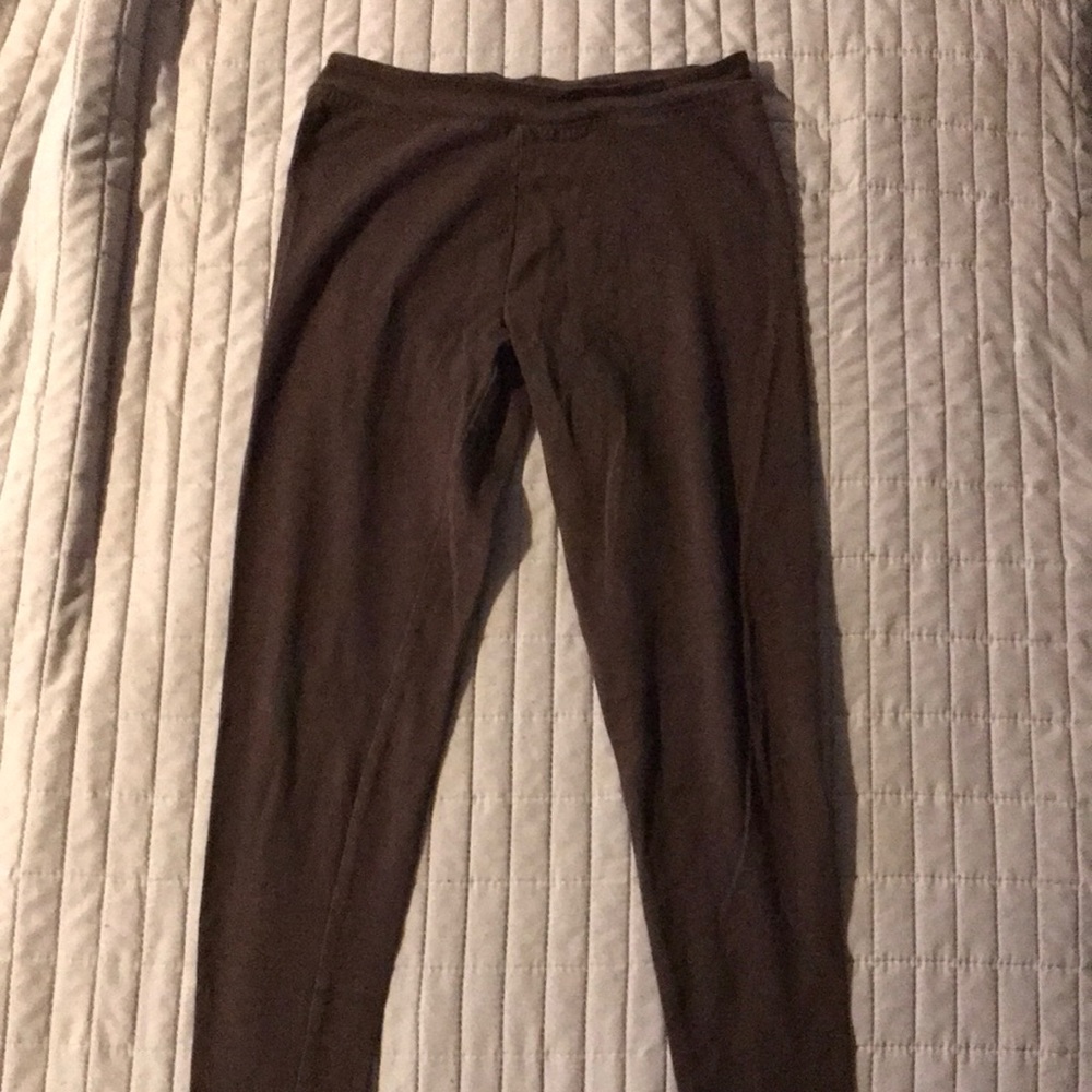“Jk girls” brown leggings Size Large